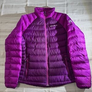 Eddie Bauer Purple Puffer Jacket